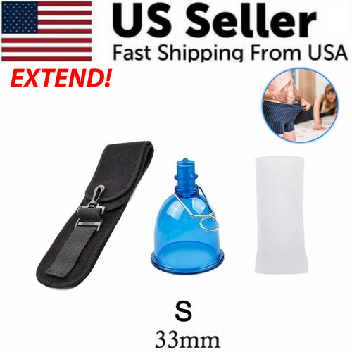 Male Extender Penis Stretcher Enlargement Vacuum Cup Enhancement