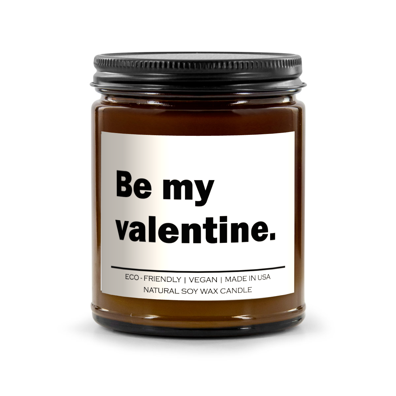 Be my valentine Candle