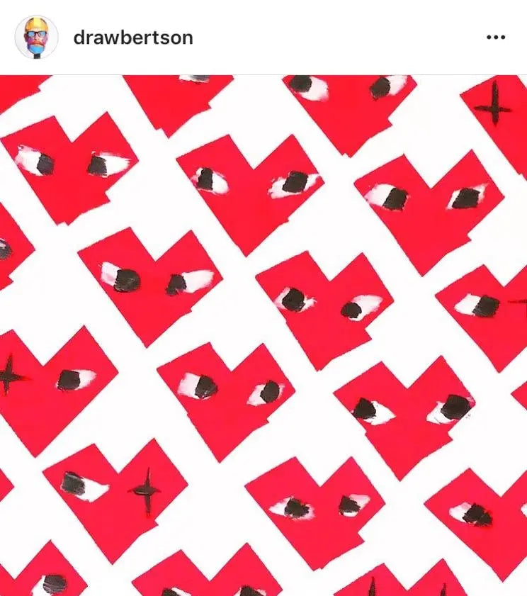 I Heart - Mens Black Shirt - mi cielo x Donald Robertson - Image #2