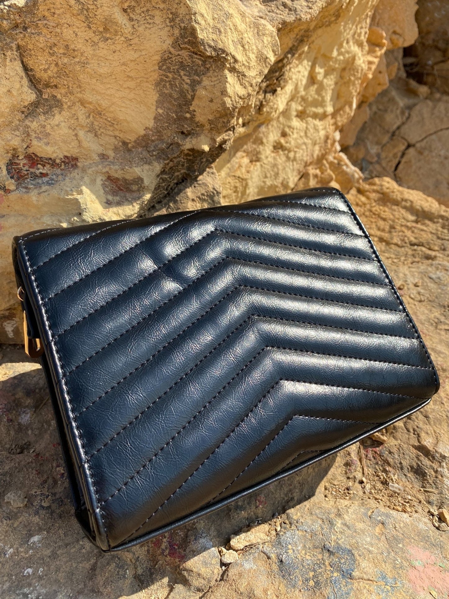 Quilted Crossbody Bag - Executive-Skincare