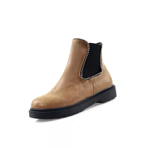 Women's Boots Autumn And Winter
The New fashion Round head Metal - Executive-Skincare