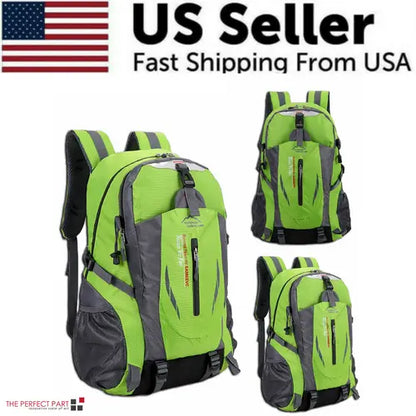 40L Men Women Travel Backpack Rucksack Camping Laptop Hiking School - Image #27