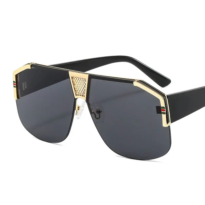 D&amp;T 2021 New Shield Gradients Sunglasses Men Women Fashion Trend Luxury Color Lens PC Frame Quality Brand Designer Sun Glasses - Executive-Skincare