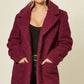 Stud Button Borg Teddy Coat (1905)