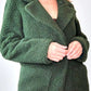 Stud Button Borg Teddy Coat (1905)