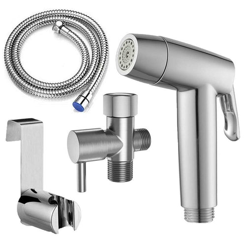 Hand Held Two Water Outlet Modes  Bidet Toilet Sprayer