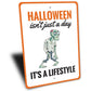 Halloween Lifestyle Sign