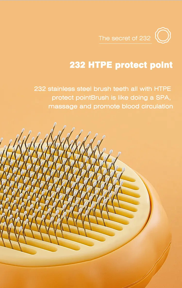 Cats Dog Grooming combs Clean Brush Cat Hair Brush - Image #4