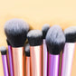 8PCS Makeup Brushes Set For Cosmetic Foundation Powder Blush Eyeshadow Kabuki Blending Make Up Brush Beauty Tool - Image #2