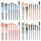 8Pcs Mini Travel Soft Makeup Brushes Set Portable Eye Shadow Brush Foundation Powder Eyelash Concealer Blush Make Up Brush Set - Image #2