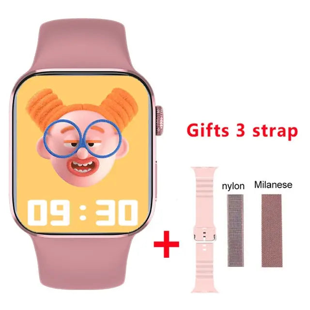 2022 NEW Smartwatch HW8 Max Men 1.99&quot; full screen NFC Right angle design bluetooth call Women Smart Watch PK DT7 W57 W27 HW22 - Executive-Skincare