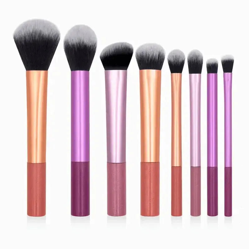 8PCS Makeup Brushes Set For Cosmetic Foundation Powder Blush Eyeshadow Kabuki Blending Make Up Brush Beauty Tool - Image #1