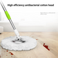 6 Pack Replacement Microfiber Mop Head Refill 360° Spin Easy Cleaning