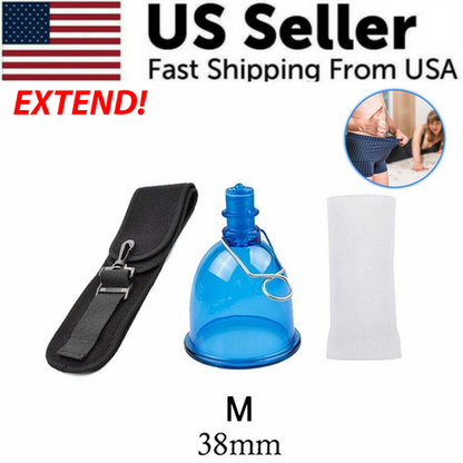 Male Extender Penis Stretcher Enlargement Vacuum Cup Enhancement