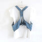 Autumn Sling Denim Vest Women Vintage Blue Waistcoat Sleeveless Jacket Coat  Biker Slim Short Jeans Vests Female - Image #3