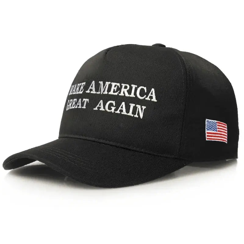 New Make America Great Again  2024 Republican Baseball Hat  Embroidered Trump President Cap Wholesale - Image #1