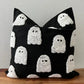 Halloween throw pillow cover, tufted accent pillow - Image #6