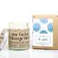 Personalized Custom Candle (Kraft) - 9/16oz 100% All-Natural Soy Wax