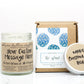 Personalized Custom Candle (Kraft) - 9/16oz 100% All-Natural Soy Wax