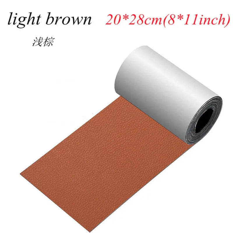 Thickened Self-Adhesive Leather Repair Sticker Design Diy PU Leather Patch Sticky for Car Seat Home Sofa Bag Refurbishing Patch