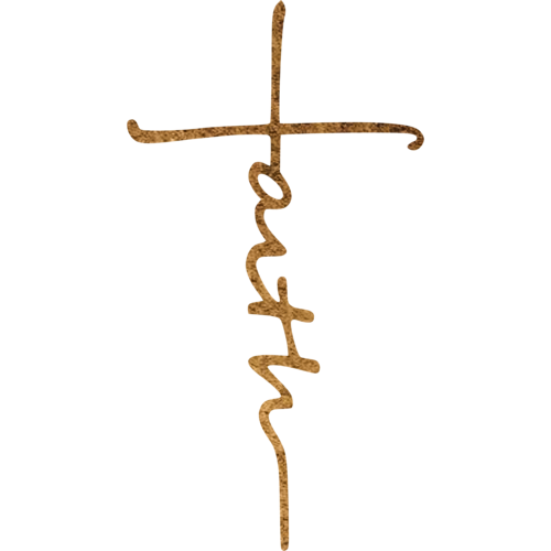 Faith Cross - Metal Wall Art
