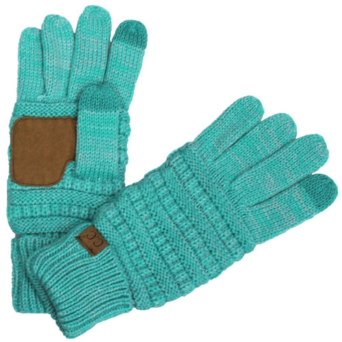 CC Brand Multi-Toned Touchscreen Tech Phone Gloves Winter Accessories