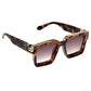 2023 Square Large Frame Luxury Brand Sunglasses Men Women Fashion Uv400 Glasses