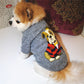 Dog Sweatshirt Pet Clothes Puppy Pullover Autumn  Sweater Classic Love Dad Mom Dog Clothes Pet Supplies