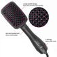 1000W Hot Air Brush Styler and Volumizer Hair Straightener Curler Comb Roller Hair Dryer One Step Electric Ion Blow Dryer Brush