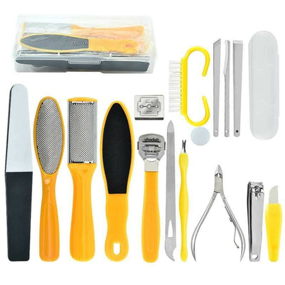 17 in 1 Professional Foot Care Kit Pedicure Tools Set