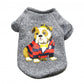 Dog Sweatshirt Pet Clothes Puppy Pullover Autumn  Sweater Classic Love Dad Mom Dog Clothes Pet Supplies