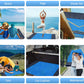 2x2.1m Waterproof Pocket Beach Blanket Folding Camping Mat Mattress Portable Lightweight Mat Outdoor Picnic Mat Sand Beach Mat