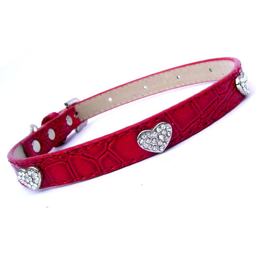 Love Hearts Croc Collar