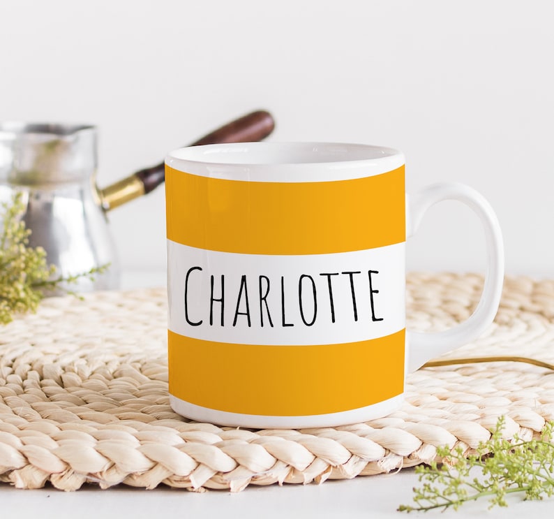 Personalised name mug / Christmas gift for him or her / Corporate gift