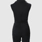 Sleeveless Tight Sexy Waist Trainer Short Jumpsuit