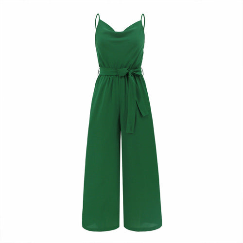 Sleeveless Women Jumpsuit