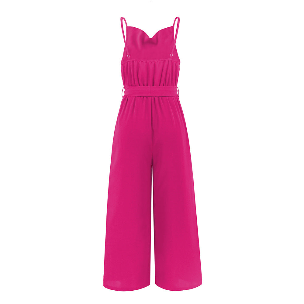 Sleeveless Women Jumpsuit