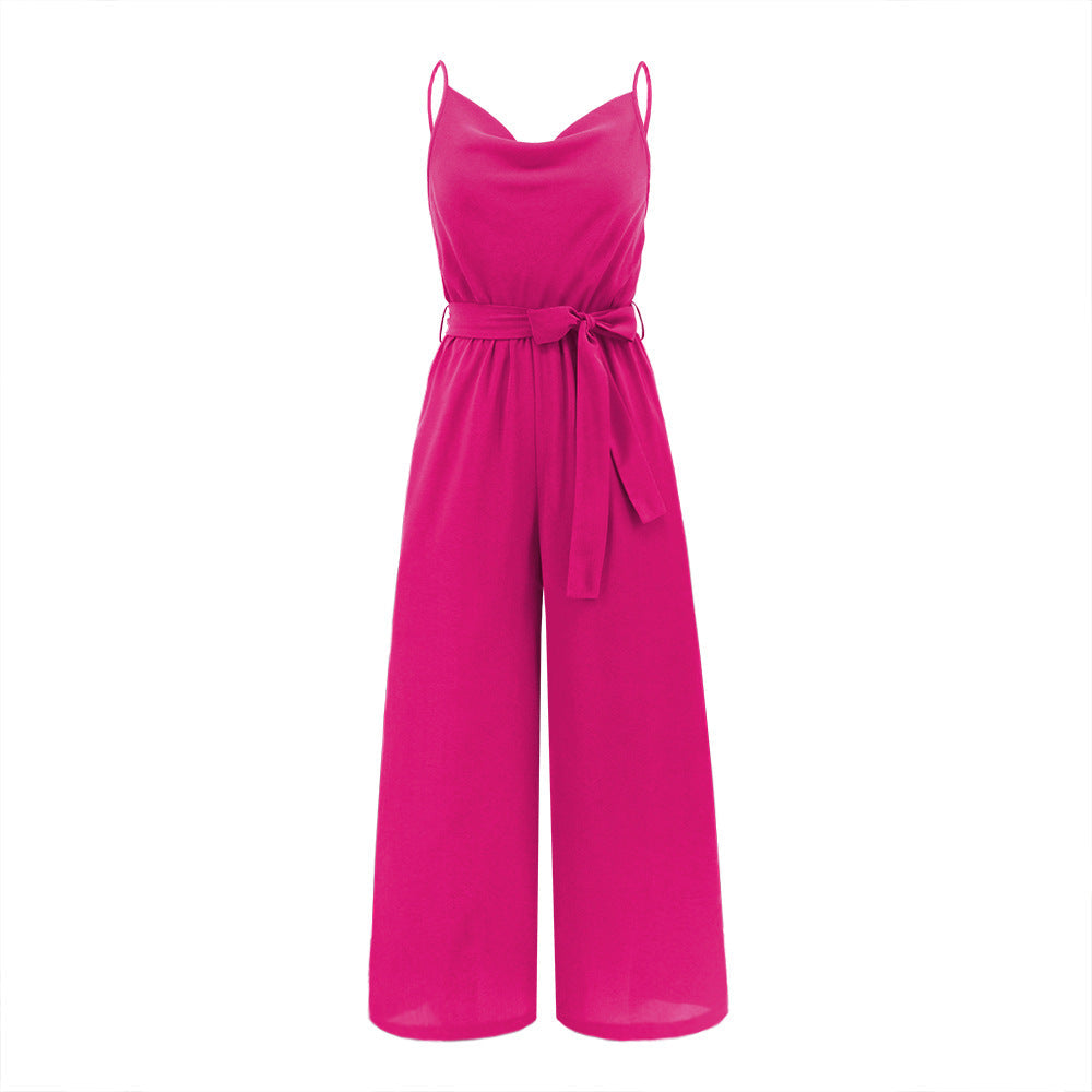 Sleeveless Women Jumpsuit