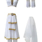 Greek Goddess Outfit Belly Dance Carnival Egyptian Princess Costume