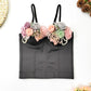 SXTHAENOO Women Sexy Fashion Crop Top Diamond Flower Strapless Vest Bustier Bra Night Club Party Tank Top Female