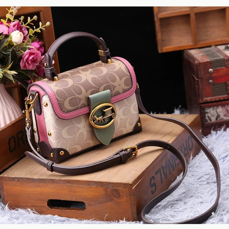 Designer High Quality 2024 Women's Fashion  Handbag Europe and America Style Single Shoulder Crossbody Bag