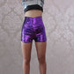 High Waist Sequin Shorts Women Summer 2024  Costume Streetwear.