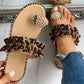 Flat Toe Casual Womens Slippers Pineapple Pearl Beach Slides