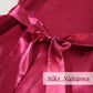 Women’s 4-Piece Satin Pajama Set – Silk Robe & Nightgown Sleepwear