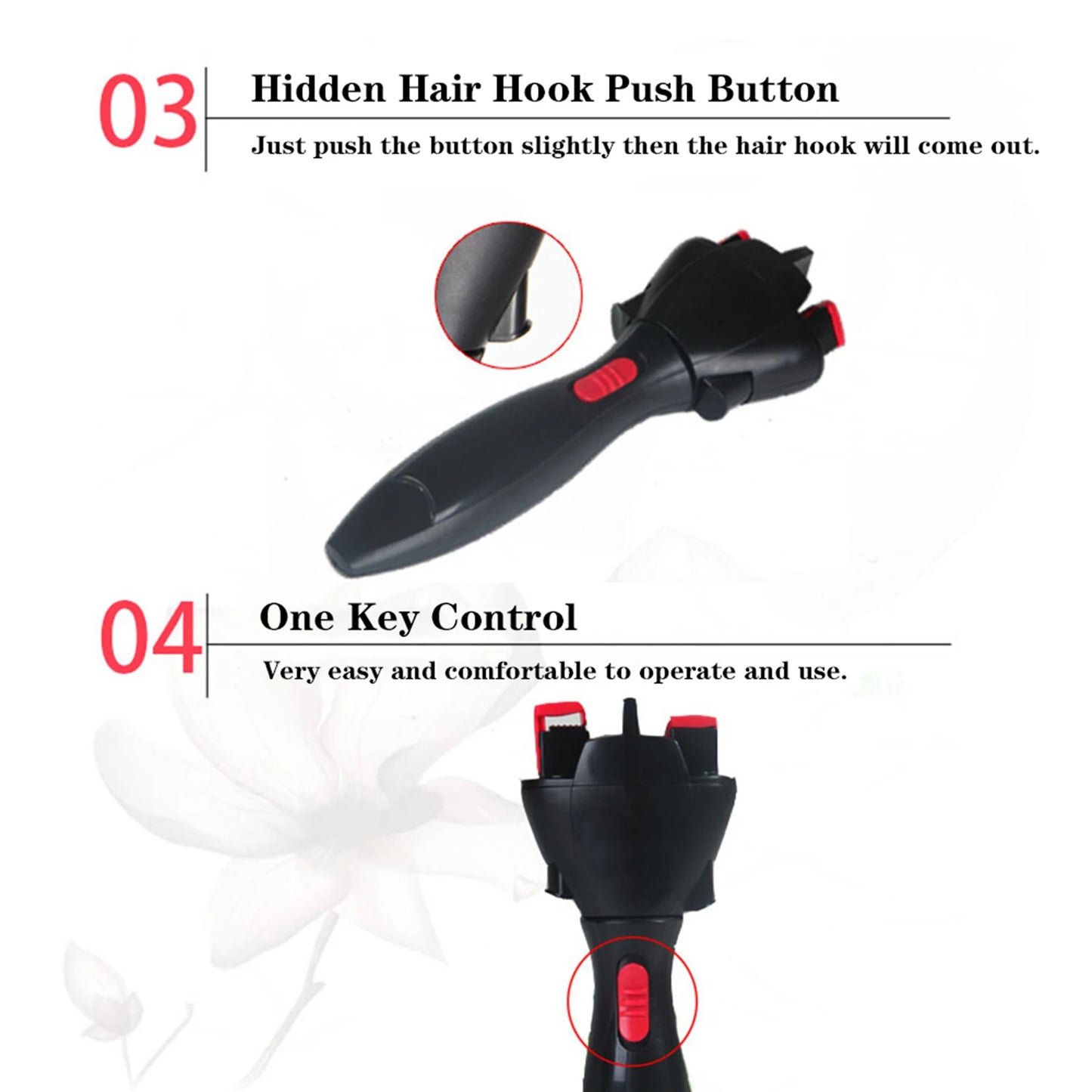 Electric Hair Braider Plait Automatic Twist Braider Styling Braiding Machine Quick Braid Tool Hair Styling Tool Hair Braider