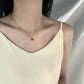 925 Sterling Silver Love Necklace Clavicle Chain 18K Gold Color Necklace For Women Fashion Jewelry Gift