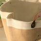 Women's Linen Tote High Quality Large Capacity Casual Eco Handbag for Shopping Daily Fresh Beach Reusable