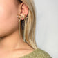 Bow Earrings for Women stainless steel Flat Snake Chain Bowknot Drop Earrings Statement Jewelry Girls Gift