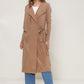 Women's Wrap Trench Coat In Sand