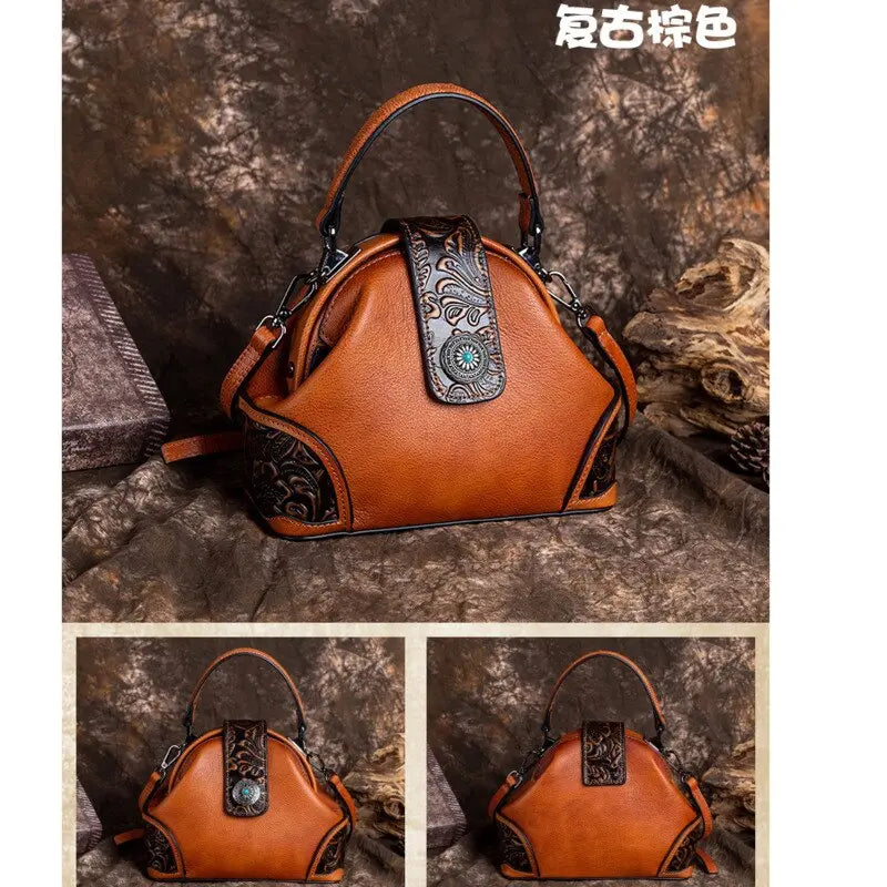 MOTAORA High Quality 2022 Crossbody Bags For Women Luxury Phone Bag Vintage Purses And Designer Genuine Leather Ladies Handbags - Executive-Skincare